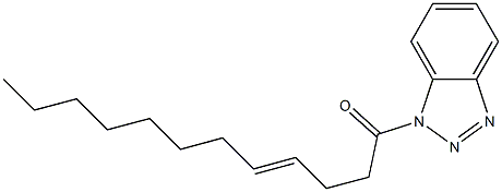 1-(4-Dodecenoyl)-1H-benzotriazole 구조식 이미지