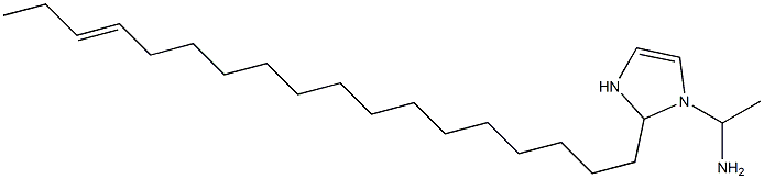 1-(1-Aminoethyl)-2-(15-octadecenyl)-4-imidazoline 구조식 이미지