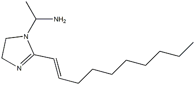 1-(1-Aminoethyl)-2-(1-decenyl)-2-imidazoline Structure