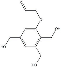 1-Allyloxy-2,3,5-tris(hydroxymethyl)benzene 구조식 이미지