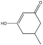 1-Hydroxy-5-methyl-1-cyclohexene-3-one Structure