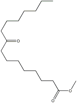 9-Oxohexadecanoic acid methyl ester 구조식 이미지