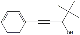 3-Phenyl-1-tert-butylpropargyl alcohol Structure