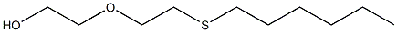 2-(2-Hexylthioethoxy)ethanol Structure