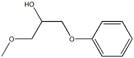 1-Methoxy-3-phenoxy-2-propanol 구조식 이미지