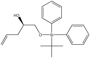 (R)-1-(tert-Butyldiphenylsiloxy)-4-pentene-2-ol Structure