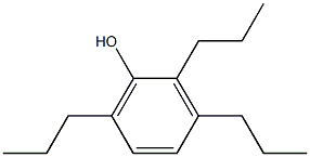 2,3,6-Tripropylphenol 구조식 이미지