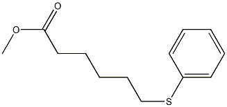 6-(Phenylthio)hexanoic acid methyl ester 구조식 이미지