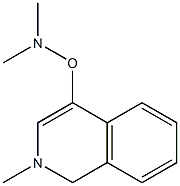 2-Methyl-4-(dimethylaminooxy)-1,2-dihydroisoquinoline 구조식 이미지