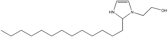 2-Tridecyl-4-imidazoline-1-ethanol Structure
