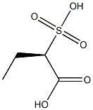 [R,(+)]-2-Sulfobutyric acid Structure