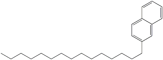 2-Pentadecylnaphthalene 구조식 이미지