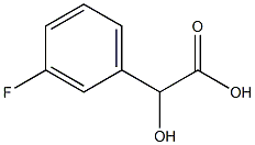 3-Fluoro-D-mandelic acid Structure