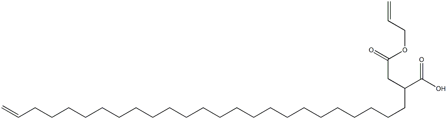 2-(24-Pentacosenyl)succinic acid 1-hydrogen 4-allyl ester Structure