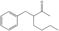 3-Benzyl-2-heptanone Structure