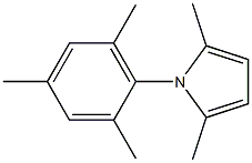 1-(2,4,6-Trimethylphenyl)-2,5-dimethyl-1H-pyrrole Structure