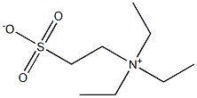 N,N,N-Triethyl-2-sulfonatoethanaminium Structure