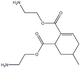 5-Methyl-2-cyclohexene-1,2-dicarboxylic acid bis(2-aminoethyl) ester 구조식 이미지