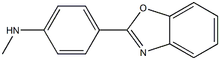 2-[4-(Methylamino)phenyl]benzoxazole Structure