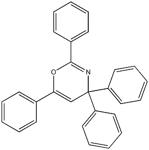 2,4,4,6-Tetraphenyl-4H-1,3-oxazine Structure