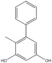 4-Methyl-5-phenylbenzene-1,3-diol 구조식 이미지