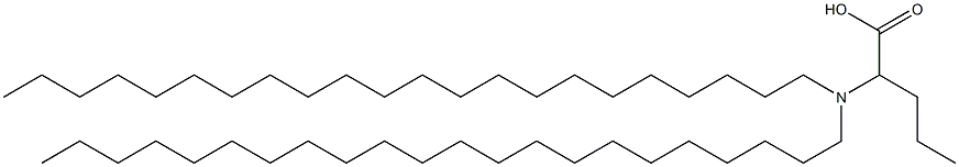 2-(Didocosylamino)valeric acid Structure