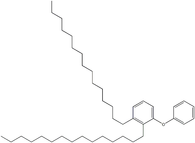 2,3-Dipentadecyl[oxybisbenzene] Structure