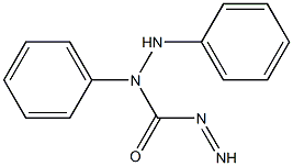 1,2-Diphenylcarbazone Structure
