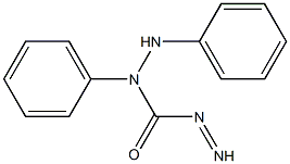 1,2-Diphenylcarbazone 구조식 이미지