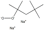 Sodium(1,1,3,3-tetramethylbutyl) peroxide 구조식 이미지