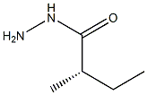 [S,(+)]-2-Methylbutyric acid hydrazide 구조식 이미지