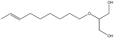 2-(7-Nonenyloxy)-1,3-propanediol 구조식 이미지