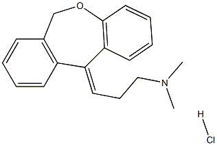 (Z)-Doxepin hydrochloride 구조식 이미지