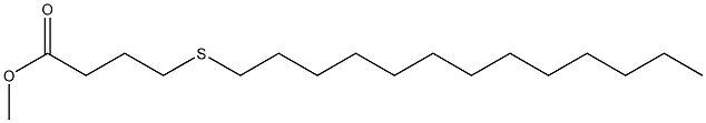5-Thiaoctadecanoic acid methyl ester Structure