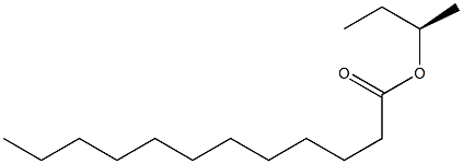 (-)-Lauric acid (R)-sec-butyl ester Structure