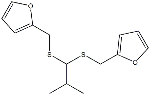 1,1-Bis(furfurylthio)-2-methylpropane Structure