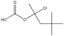 Carbonic acid (2,2-dimethylpropyl)(1-chloroethyl) ester 구조식 이미지