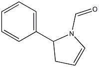 5-Phenyl-2-pyrroline-1-carbaldehyde 구조식 이미지