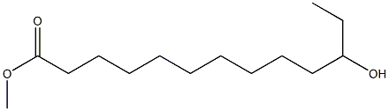 11-Hydroxytridecanoic acid methyl ester Structure