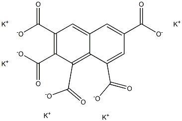 1,2,3,6,8-Naphthalenepentacarboxylic acid pentapotassium salt 구조식 이미지