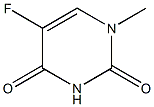 1-Methyl-5-fluorouracil Structure