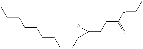 4,5-Epoxymyristic acid ethyl ester 구조식 이미지