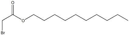 2-Bromoacetic acid decyl ester Structure