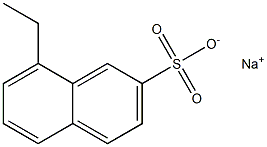 8-Ethyl-2-naphthalenesulfonic acid sodium salt 구조식 이미지