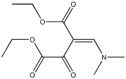 2-(Dimethylaminomethylene)-3-oxosuccinic acid diethyl ester 구조식 이미지