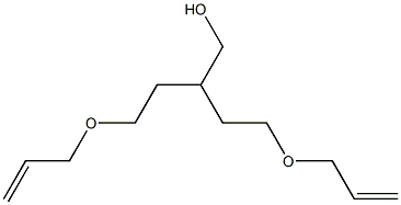 4-Allyloxy-2-(2-allyloxyethyl)-1-butanol Structure