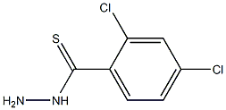 2,4-Dichlorophenylthiocarbonylhydrazine Structure