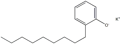 Potassium 2-nonylphenolate 구조식 이미지