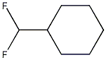 (Difluoromethyl)cyclohexane Structure