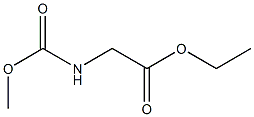 2-(Methoxycarbonylamino)acetic acid ethyl ester 구조식 이미지